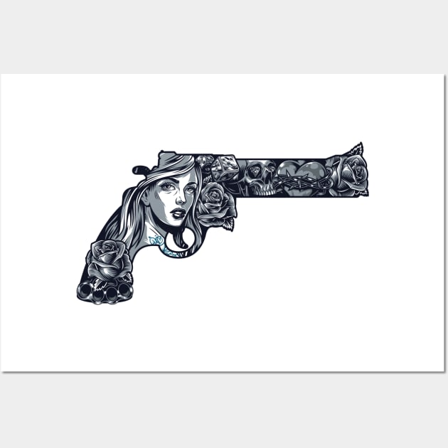 Active Shooter Wall Art by Azizshirts